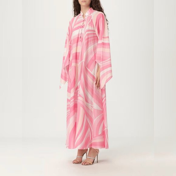 Emilio Pucci Dresses & Skirts - NWOT ！Pucci Iride cotton kaftan